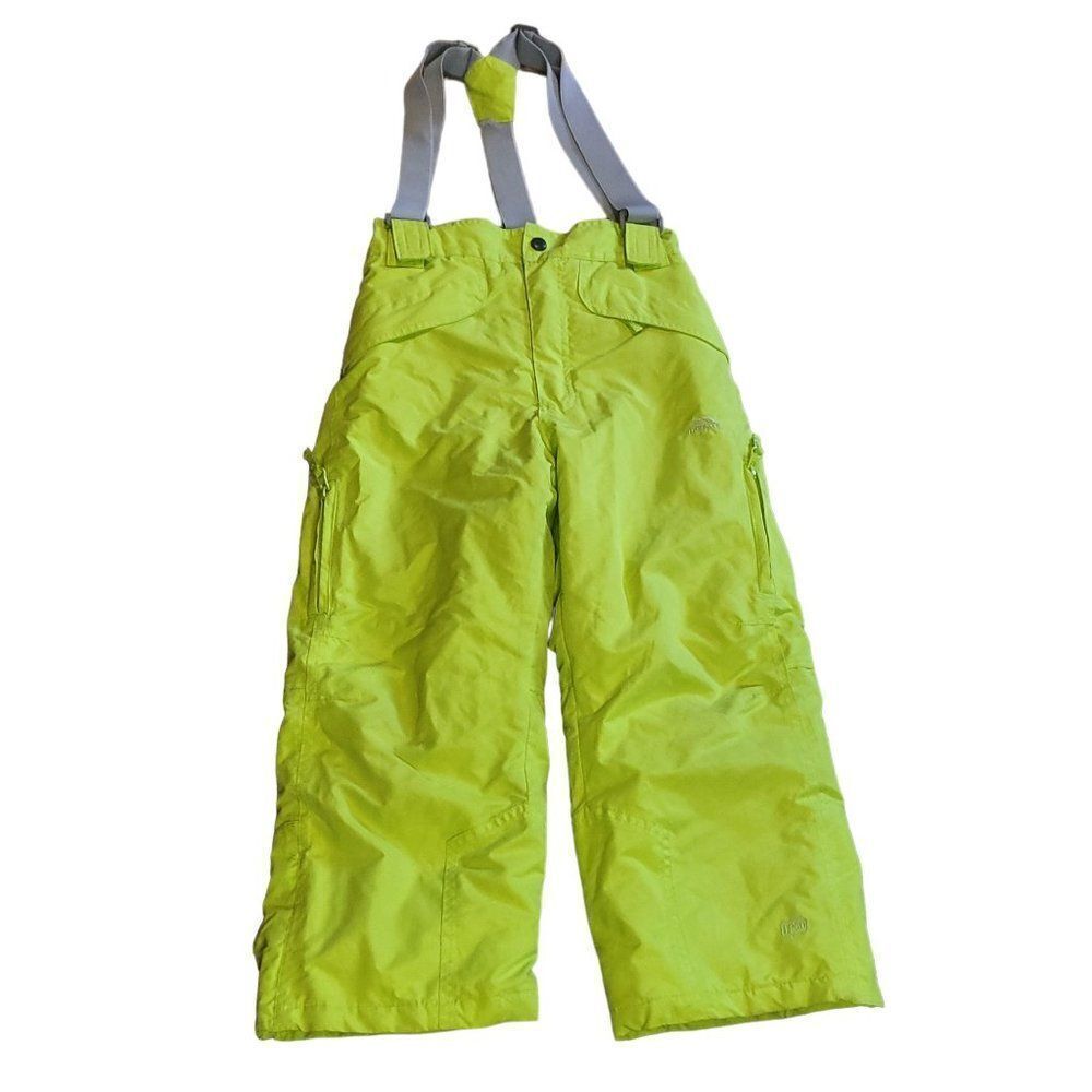 Trespass Kids Neon Technical Performance TP50 Waterproof Sz 3 /‎ 4 Ski Pants